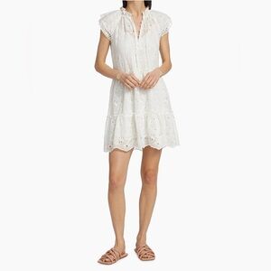 Generation Love Mirabelle Embroidered White Dress Size XS